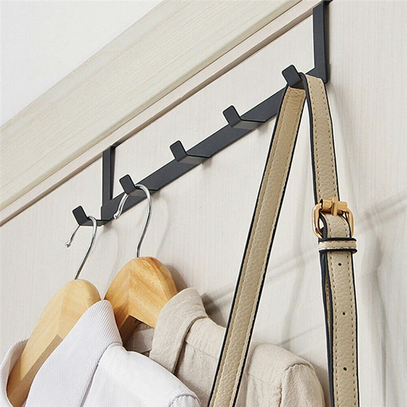 Hooks Over The Door 5 Hooks Ho - Home Edit Bathroom Storage ulasan dan harga