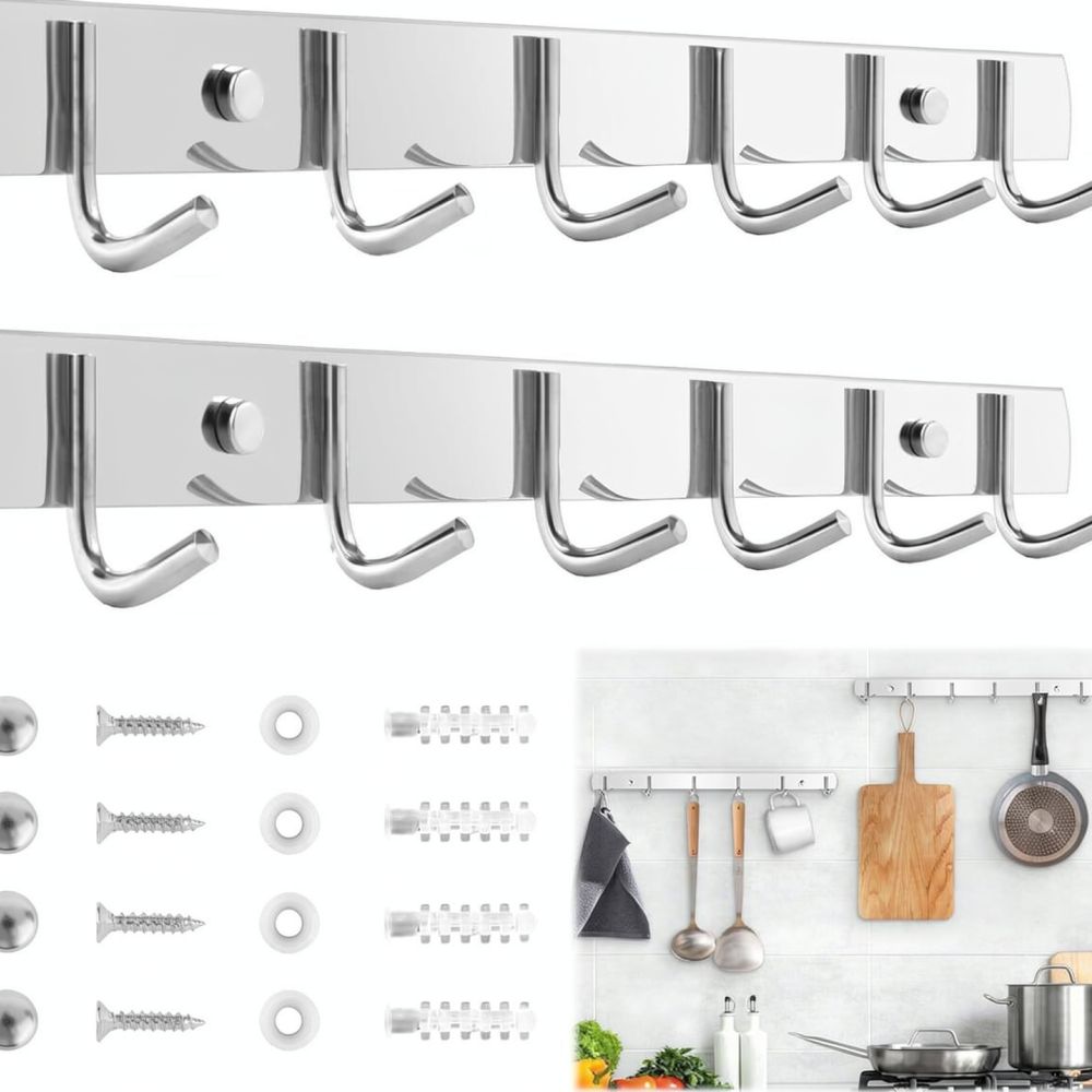 Versatile Stainless Steel Hang - Home Bathroom Organizer ulasan dan harga