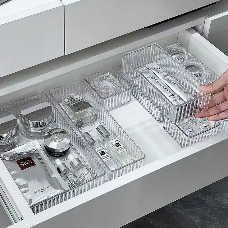 Desk Drawer Organizers Set Pla - Home Edit Bathroom Storage ulasan dan harga