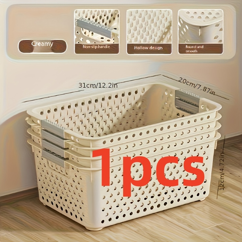 Large-capacity plastic storage - Home Edit Bathroom Storage ulasan dan harga
