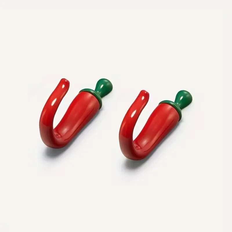 10PC Pepper Shaped Wall Hooks  - Home Bathroom Organizer ulasan dan harga