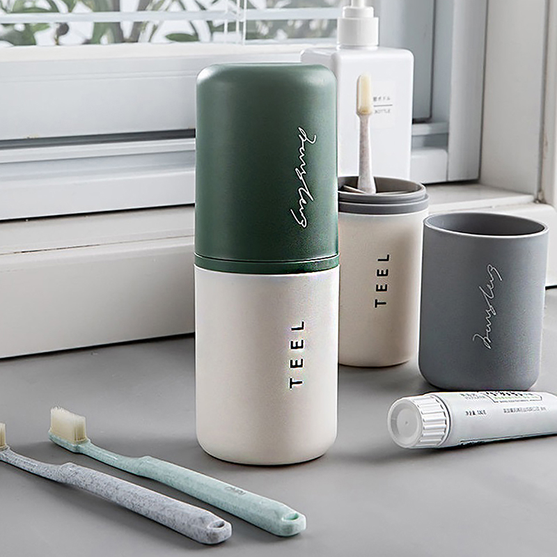 1pc Portable Toothbrush Holder - Home Edit Bathroom Storage ulasan dan harga