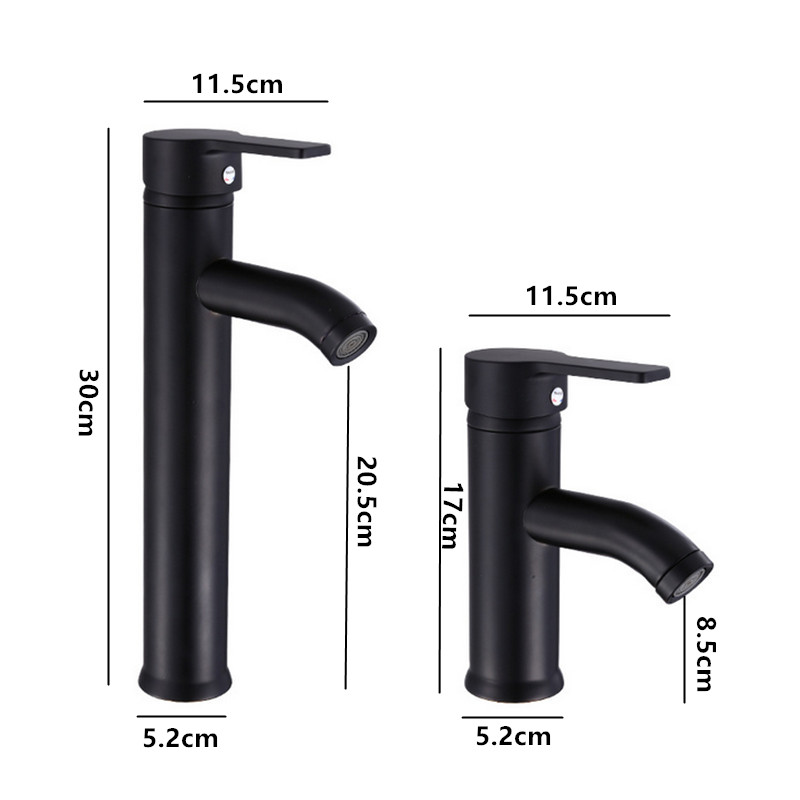 Black Basin Faucet Bathroom Wa - Basin Mixer Tap ulasan dan harga