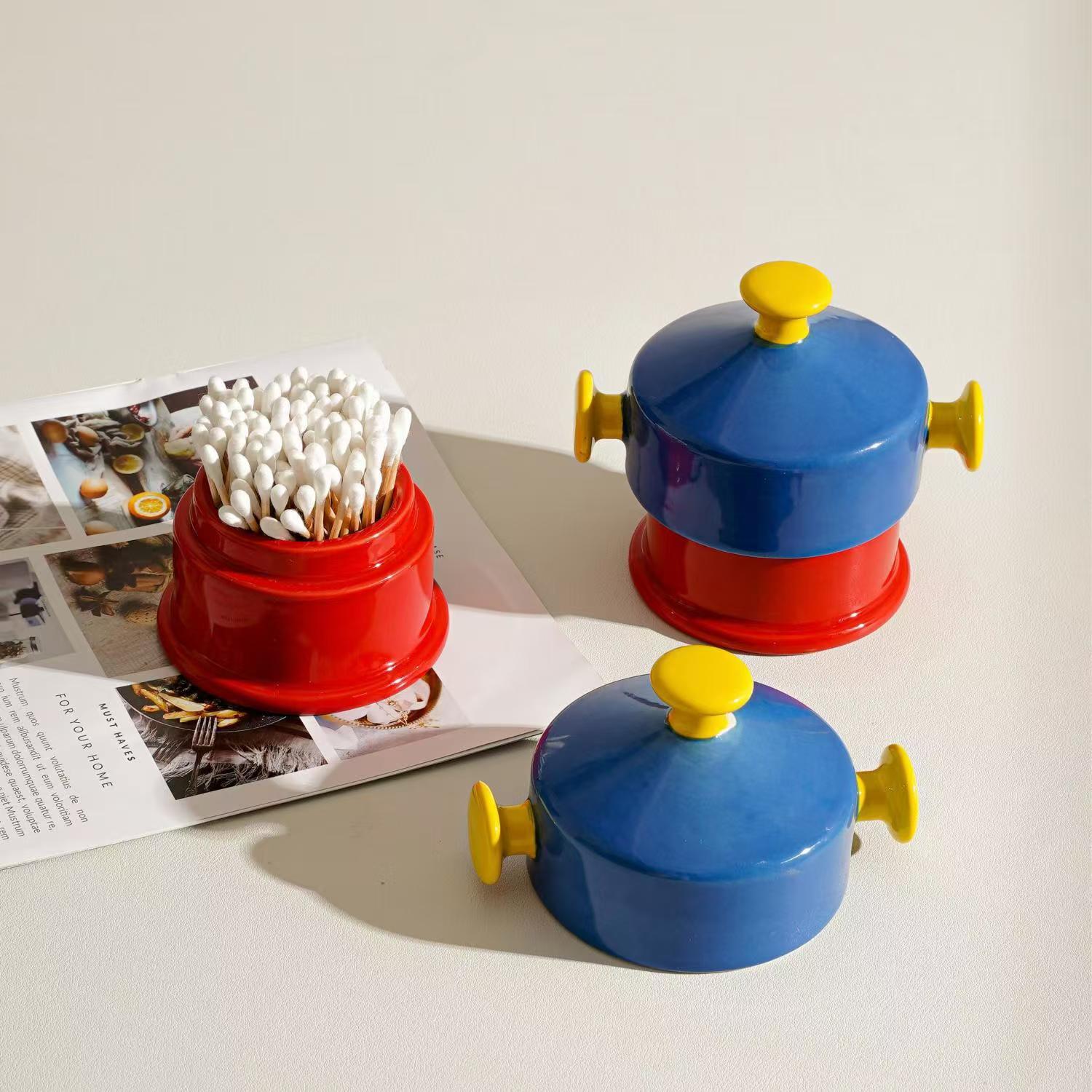 Dopamine Ceramic Toothpick Hol - Home Bathroom Organizer ulasan dan harga